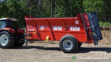Разбрасыватели удобрений - METAL-FACH N-274 10 тонн