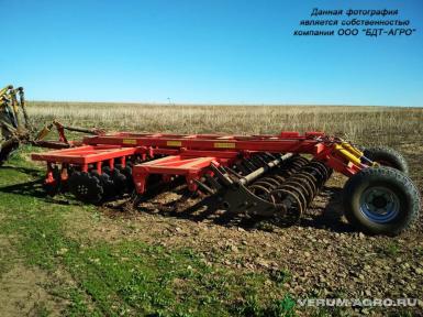Прочее - БДТ-АГРО Борона дискочизельная БДЧ-3,3х4 (Дискочизель) с планчатым катком РОСОМАХА 