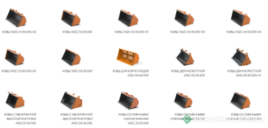 Фронтальные погрузчики - АМКОДОР 342-С4 