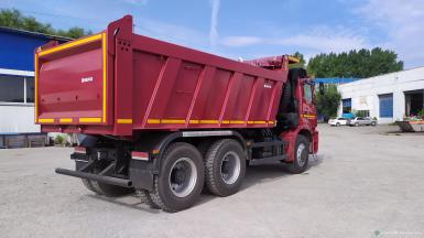 Грузовой автотранспорт - КАМАЗ 6580-003-87, самосвал 6х4, объем платформы 16 м3,  г/п 25,7 т, ДВС Mercedes