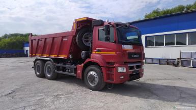 Грузовой автотранспорт - КАМАЗ 6580-003-87, самосвал 6х4, объем платформы 16 м3,  г/п 25,7 т, ДВС Mercedes