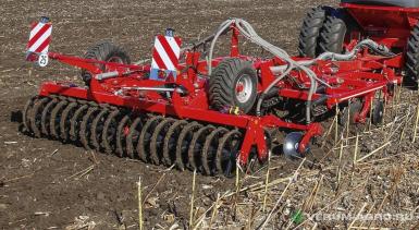Культиваторы - HORSCH Tiger 4 MT, (версия R)  DoppelRollPack