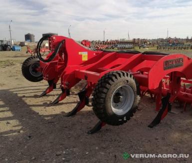 Плуги и глубокорыхлители - КАМА Глубокорыхлитель цельносварной KAMA TIGER G2,5, двойной зубчатый каток