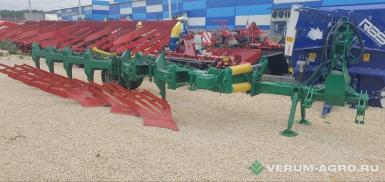 Плуги и глубокорыхлители - МРЗ плуг полунавесной оборотный ППО-6-35/50-01,  (4+1+1) с перьевым отвалом