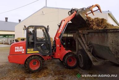 Мини-погрузчики - POLAR BADGER WL50 