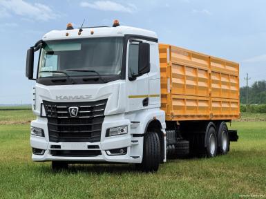Грузовой автотранспорт - КАМАЗ 653557 самосвал зерновоз на пневмоподвеске
