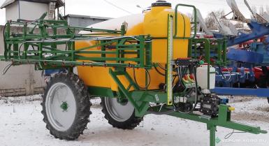 Опрыскиватели прицепные - КАЗАНЬСЕЛЬМАШ Прицепной опрыскиватель ОП-2500-18 Арго полная гидравлика, 3-х позиционные форсунки