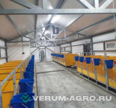 Прочее - САЛЮТЕМ Комплект групповых домиков для телят  