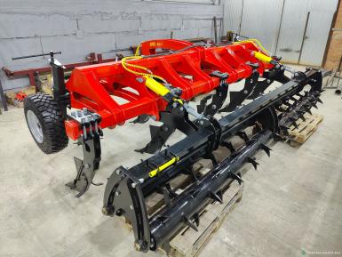 Плуги и глубокорыхлители - ИП СЕРГИЕНКО А.Г. Плуг чизельный ПЧС-4,5УН навесной (типа Гаспардо)