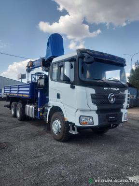 Специальные автомобили - SHACMAN SX32586V384 Кран манипулятор автомобильный Hangil HGC976