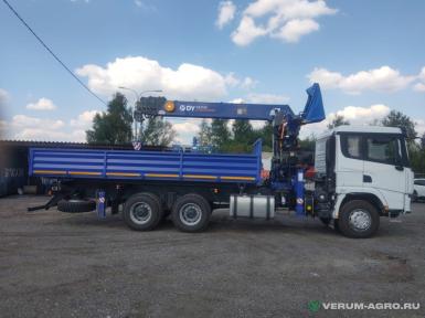 Специальные автомобили - SHACMAN SX32586V384 Кран манипулятор автомобильный Hangil HGC976