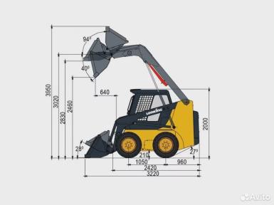Мини-погрузчики - LONKING CDM308