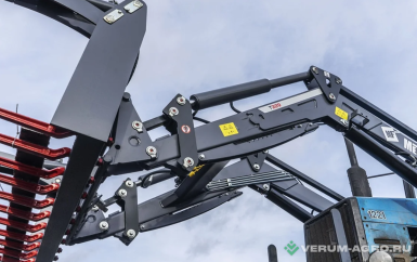 Навесные погрузчики - METAL-FACH  Т-229 «Бык» 1300кг с джойстиком на МТЗ-82 