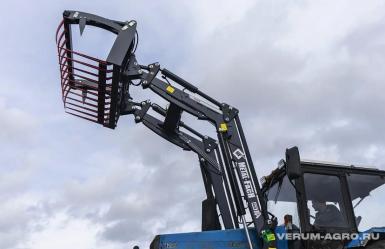 Навесные погрузчики - METAL-FACH  Т-229 «Бык» 1300кг с джойстиком на МТЗ-82 