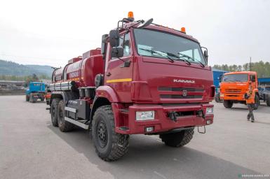 Автоцистерны - КАМАЗ 43118, 6х6, АТЗ-12 мод. 54531-13027-48 