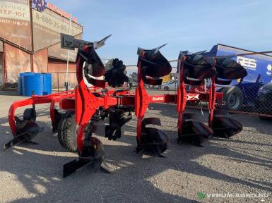 Плуги и глубокорыхлители - ALPLER 4-х корпусный оборотный плуг (3+1) сплошной отвал