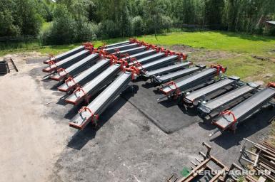 Прочее - КЛИНМАШ Двухсекционный ленточный телескопический транспорт ТТ 17-80ЭЛ