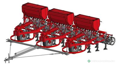 Сеялки - СИБЗАВОДАГРО КСКП 2,1x3 