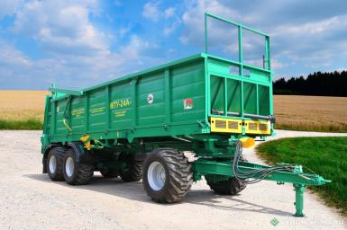 Разбрасыватели удобрений - БОБРУЙСКАГРОМАШ Машина для внесения твердых органических удобрений МТУ-24А-1 (техосная)