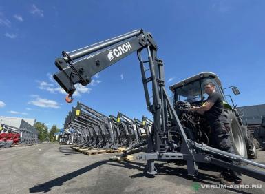 Навесные погрузчики - METAL-FACH Кран-манипулятор