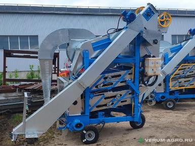 Зерноочистительное оборудование - ВАТСЕРВИС ОВС-25Ц очиститель вороха самопередвижной (оцинкованный)