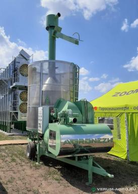 Зерносушильное оборудование - AGRONEZH М10 Мобильная зерносушилка ВОМ+Электро/ Дизель