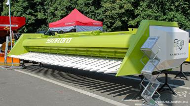 Жатки и оборудование для комбайнов - SANFLORO Жатка подсолнечниковая безрядковая ЖСБ Optima 