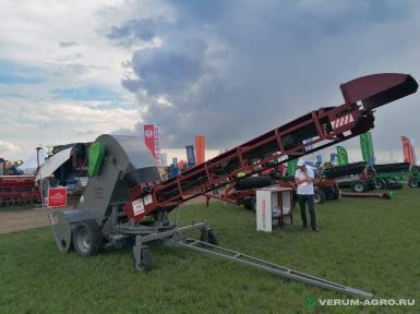 Транспортировка зерна - АГРОМАШ34 КШП-6УМ  КОВШОВЫЙ ШНЕКОВЫЙ ПОГРУЗЧИК КШП-6УМ