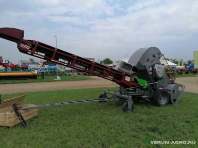 Транспортировка зерна - АГРОМАШ34 КШП-6УМ  КОВШОВЫЙ ШНЕКОВЫЙ ПОГРУЗЧИК КШП-6УМ

