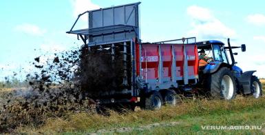 Разбрасыватели удобрений - METAL-FACH N-267 8 тонн