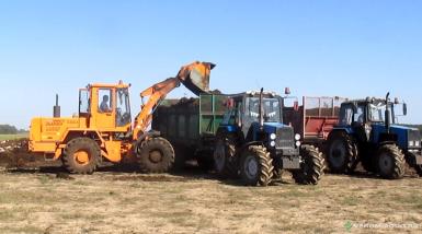 Разбрасыватели удобрений - БОБРУЙСКАГРОМАШ МТУ-15 Разбрасыватель органических удобрений