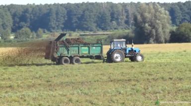 Разбрасыватели удобрений - БОБРУЙСКАГРОМАШ МТУ-15 Разбрасыватель органических удобрений