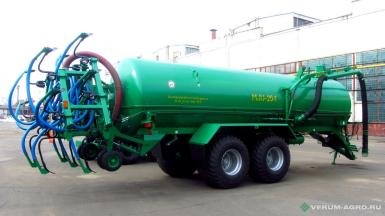 Прочее - БОБРУЙСКАГРОМАШ МЖУ-20-1 с адаптером для внутрипочвенного внесения жидких органических удобрений