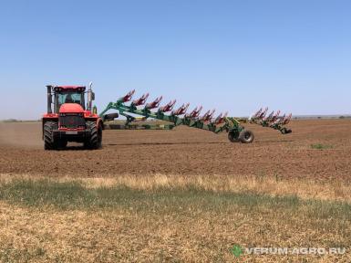 Плуги и глубокорыхлители - МРЗ Плуг полунавесной оборотный ППОВ 12-40/50 (10+1+1) со сплошным винтовым отвалом