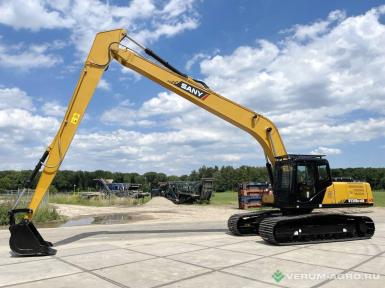 Экскаваторы - SANY SY245H Long Reach 18 м (Длиннорукий экскаватор) Гусеничный экскаватор