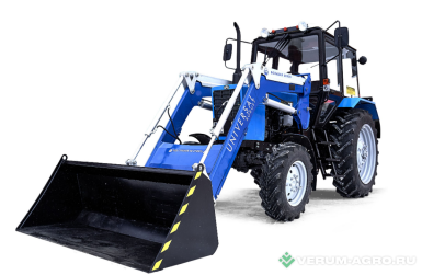 Навесные погрузчики - УНИВЕРСАЛ ROBUST +джойстик, чел.ковш, вилы трансп., вилы с пикой