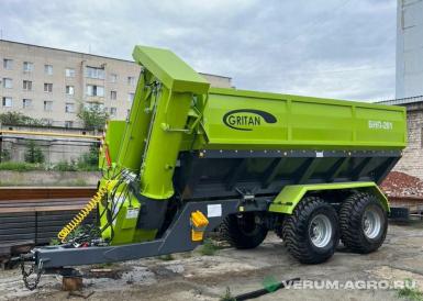 Прицепы для с/х техники - ГРИТАН Бункер накопитель перегрузчик БНП-201