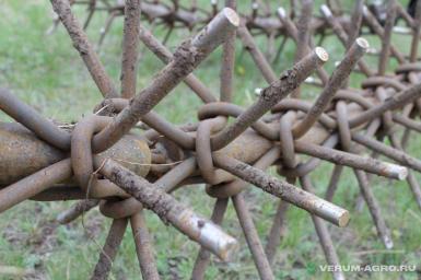 Бороны - ТЕХСПЕЦКОМПЛЕКТ БРЗ-12,2 Ротационная зубовая. 2 цепи