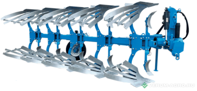 Плуги и глубокорыхлители - РЗС Плуг оборотный DAIMAN-4+1