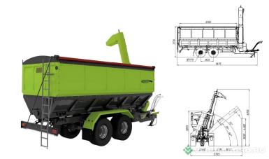 Прицепы для с/х техники - ГРИТАН ПНП-301 