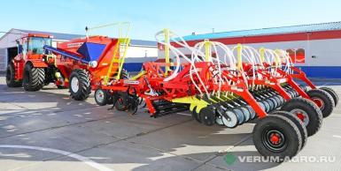 Сеялки - ПК-АГРОМАСТЕР AGRATOR Tiller-DISK 9000, с культиватором сошник дисковый, с бункером 12 м