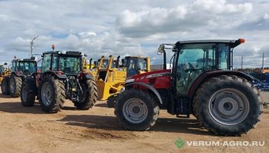 Колесные тракторы - MASSEY FERGUSON 6713 