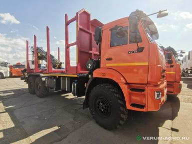 Специальные автомобили - КАМАЗ 43118-50 сортиментовоз 6х6 с ГМУ ВМ10-74 (ВВ),  вездеход