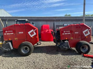 Пресс-подборщики - METAL-FACH z562 Центральная смазка цепей, пульт, сетка/шпагат