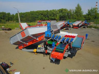 Прочее - КЛИНМАШ Приемно-сортировочный бункер ПСБ-40-2Эл с электрическим приводом