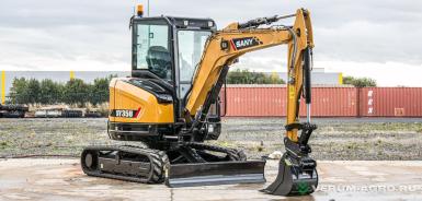 Экскаваторы - SANY SY35U Гусеничный мини-экскаватор