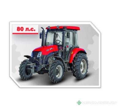 Колесные тракторы - YTO Х804