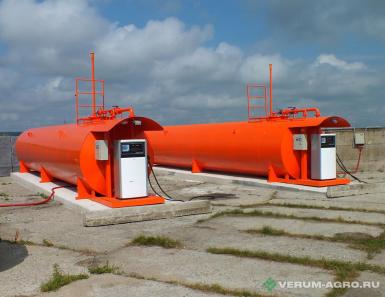 АЗС дизель-бензин - СТАЛЬПРОМ 40м3 Модульная АЗС