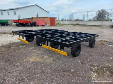 Прочее - ПП МЕГАПОЛИС Шасси тракторного прицепа под вагон-дом, бытовку