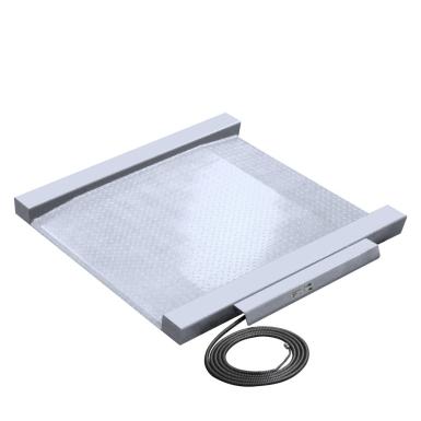 Прочее - VZVT Весы платформенные низкопроф. ЭЛЬТОН(Нп)-600 кг (1000 х 1000 мм) нерж.ст., BM8D, ТИТАН H22C, БС